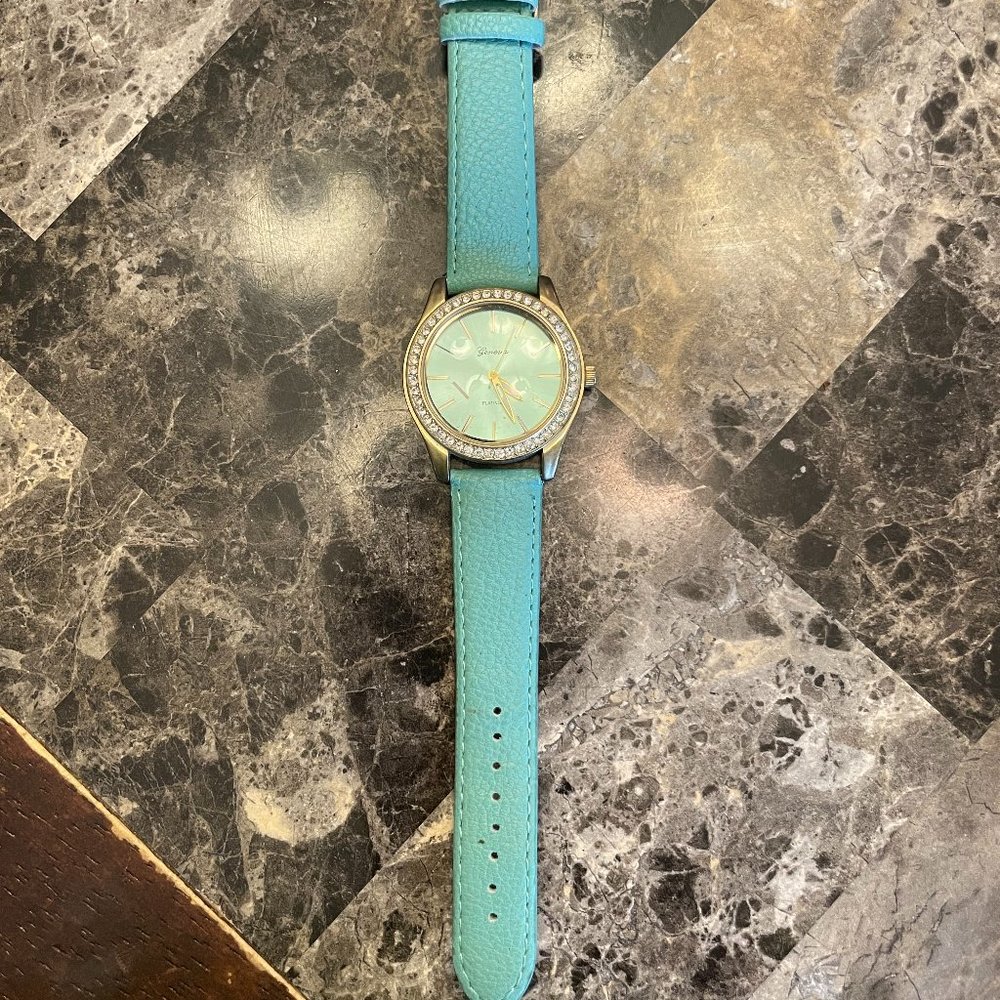 Teal Geneva Watch